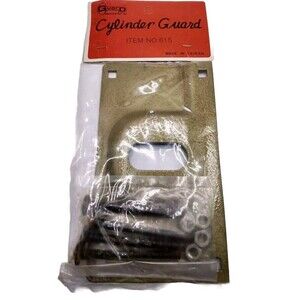 Vintage NOS! GUARD SECURITY TOTAL PROTECTION CYLINDER GUARD Item #615 Industrial